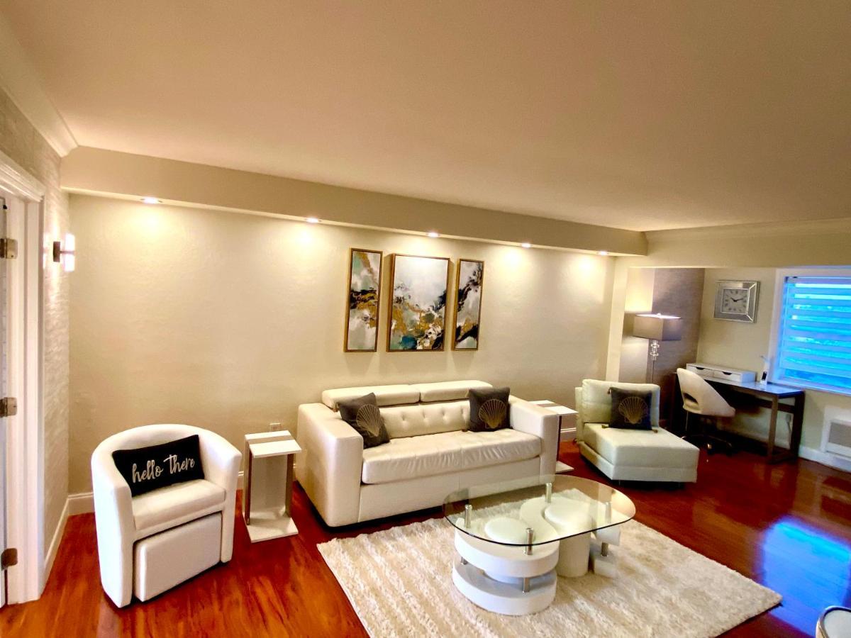 Deluxe Waterfront One Bedroom Apartment With Miami Skyline View, Free Parking 5 Mins Drive To Miami Beach Luaran gambar