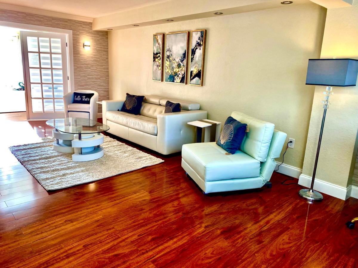 Deluxe Waterfront One Bedroom Apartment With Miami Skyline View, Free Parking 5 Mins Drive To Miami Beach Luaran gambar