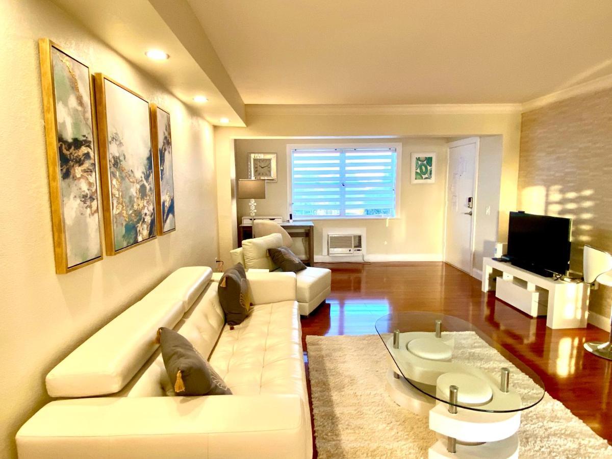 Deluxe Waterfront One Bedroom Apartment With Miami Skyline View, Free Parking 5 Mins Drive To Miami Beach Luaran gambar