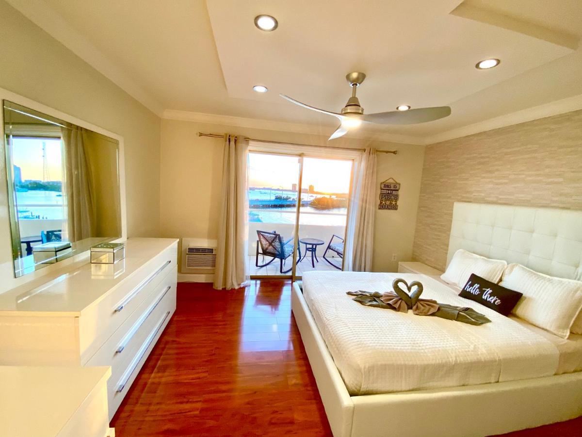 Deluxe Waterfront One Bedroom Apartment With Miami Skyline View, Free Parking 5 Mins Drive To Miami Beach Luaran gambar